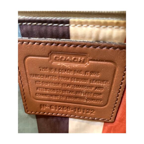 Coach Willis Legacy Leather Turn-lock Crossbody Shoulder Bag StyleNo.G1269-19132 - Picture 13 of 15